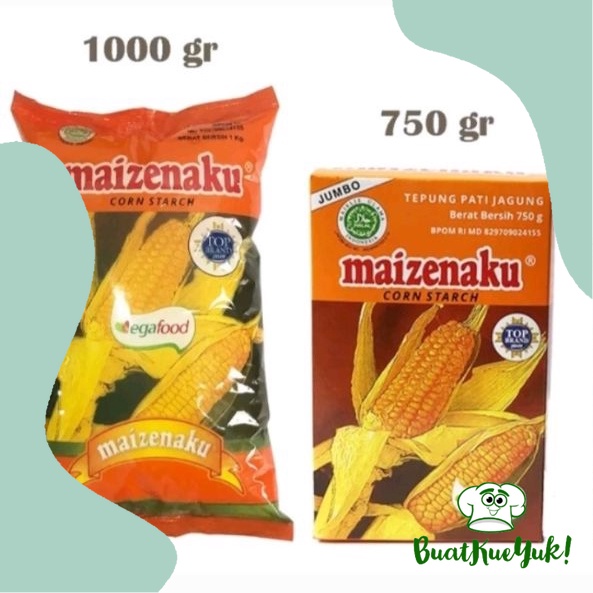 

Maizenaku Corn Starch - Tepung Pati Jagung 750 Gram / 1 Kg