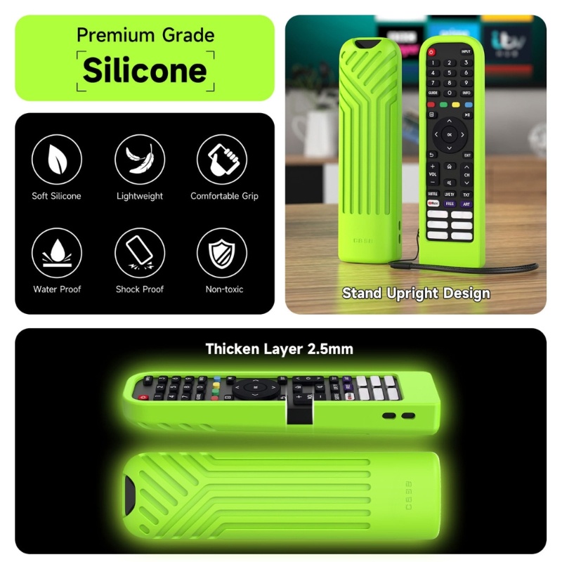 Zzz Cover Remote Control TV Case Dapat Dicuci Untuk Televisi Hisense EN2P30H