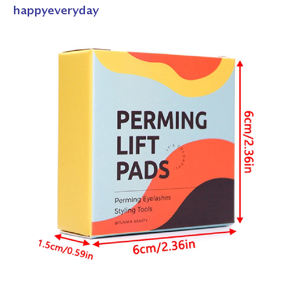 [happy] 4per5/7pasang Lash Lift Rod Pads Eyelash Perm Lift Silicone Pads Lifg Tools [ID]