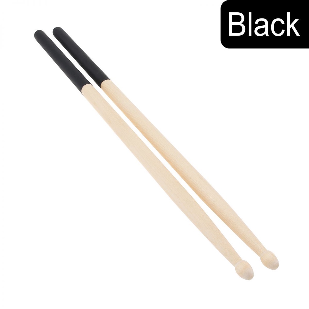 1pasang Non Slip 5A/7A Multiple Color Maple Drumsticks Stik Drum Kayu