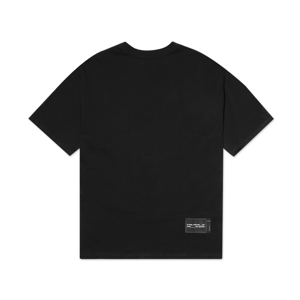 We11done Embroidery Logo T-Shirt Black