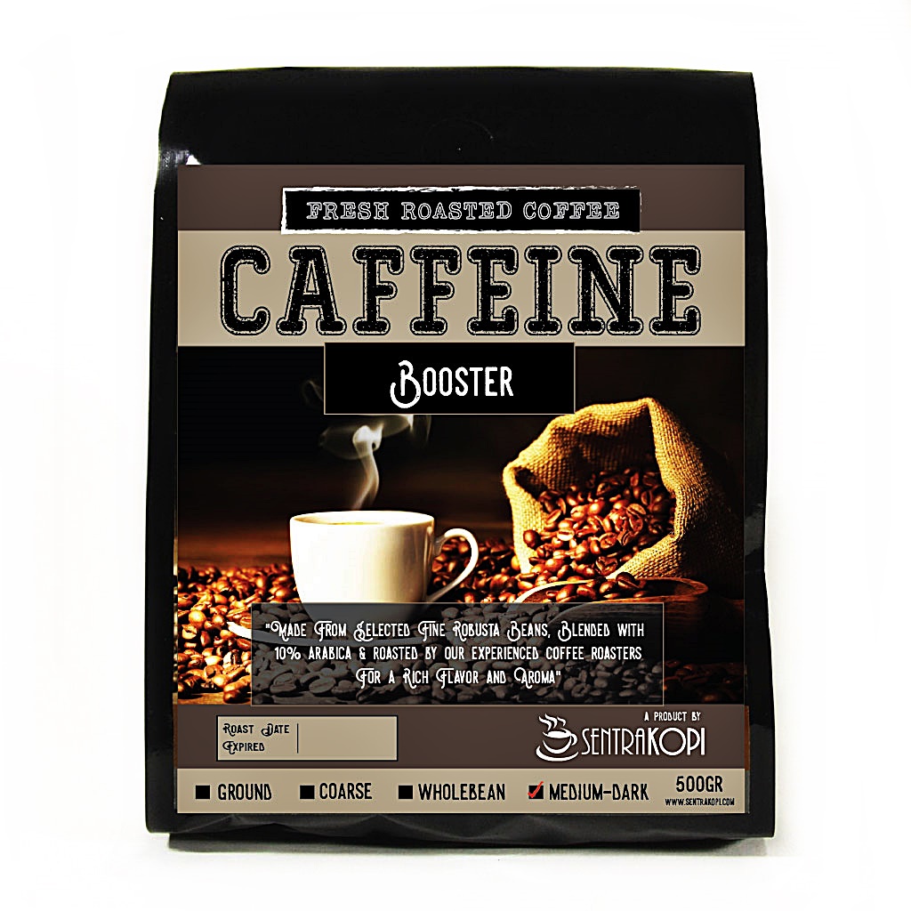 

Kopi Caffeine Booster Coffee 500 Gram - Bubuk / Biji - Sentra Kopi Special