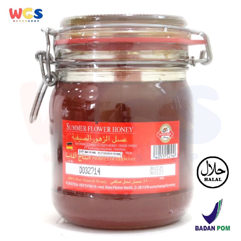 Bihophar Summer Flower Honey 1000 gr - Madu Bunga