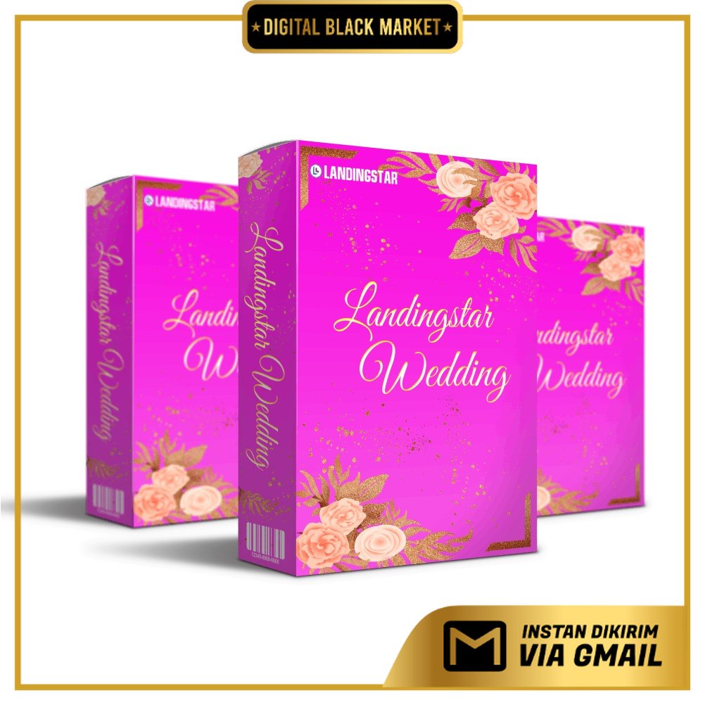 Landingstar Wedding Template Website Undangan