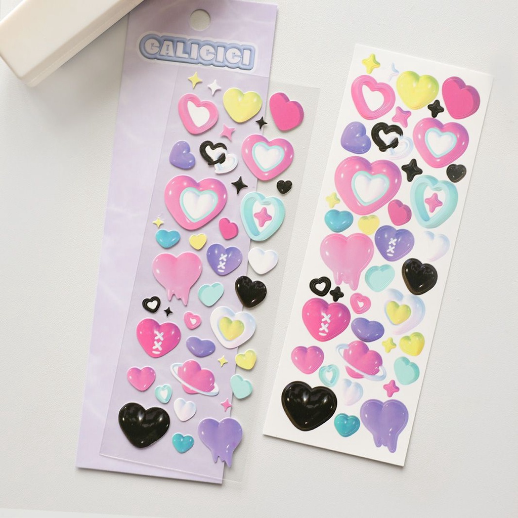 Stiker Seri Ekspanding GaLiCiCi Original/Domestic Cute Sense/Stiker Bahan Dekorasi Foto
