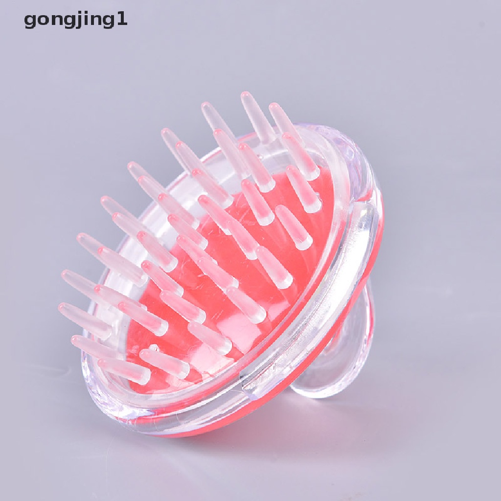 Ggg Silikon Kepala Tubuh Pijat Shampoo Scalp Massage Brush Sisir Cuci Rambut Body ID