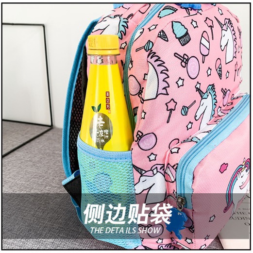 Tas Sekolah Unicorn Anak Terbaru Ransel Sekolah PAUD TK Motif Unicorn Taman Kanak Kanak