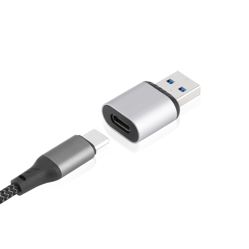 Zzz Usb3 1tipe A Ke Tipe C 10Gbps Adapter Konverter Data Untuk Laptop 10Gbps