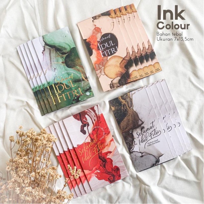 

[Best Seller] Amplop Lebaran Premium / Amplop Idul Fitri Isi 20 pcs - Ink Colour, 20pcs