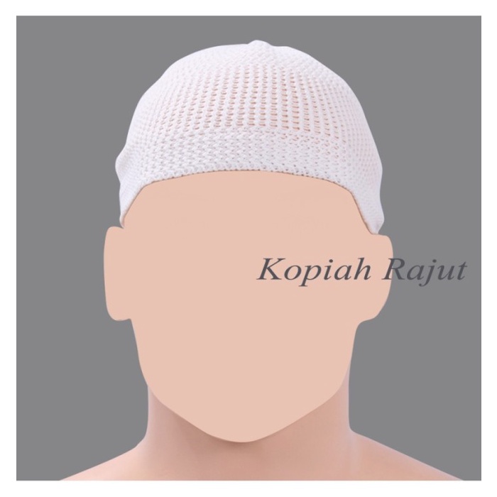 Promo Kopyah Rajut | Peci | Penutup Kepala | Kupluk Untuk Sholat | Kopiah Zafrah Mutiara Sunnah