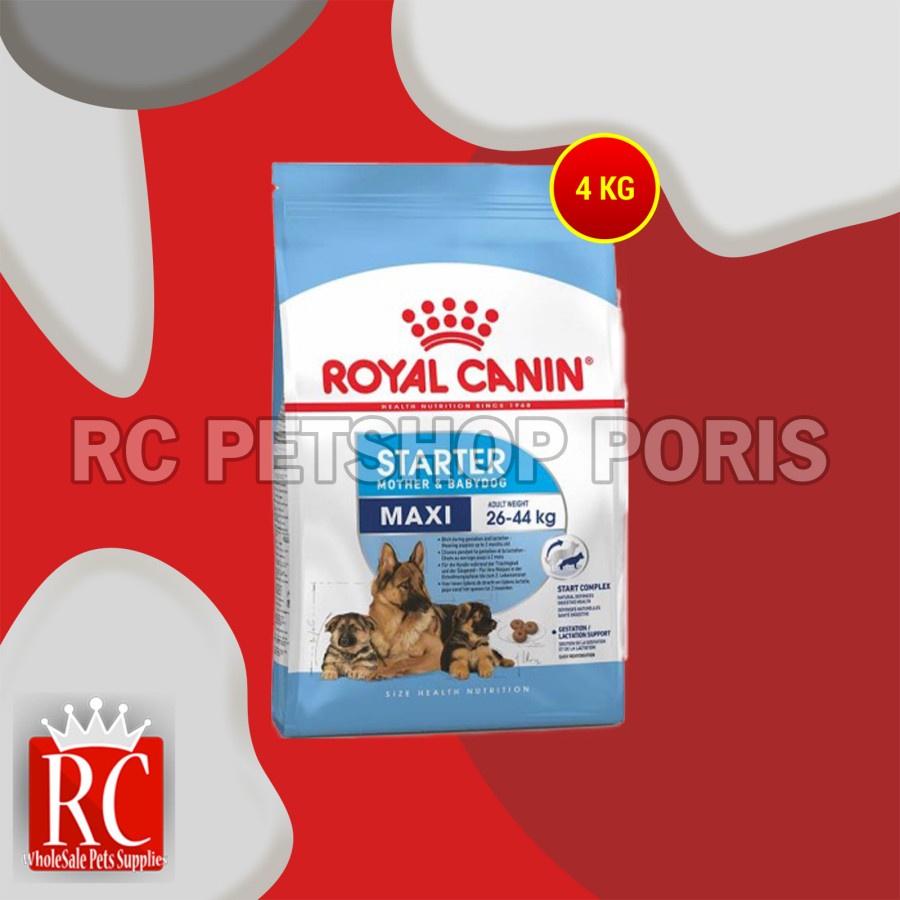 Makanan Anjing Royal Canin Maxi Starter Mother &amp; Babydog 4 Kg