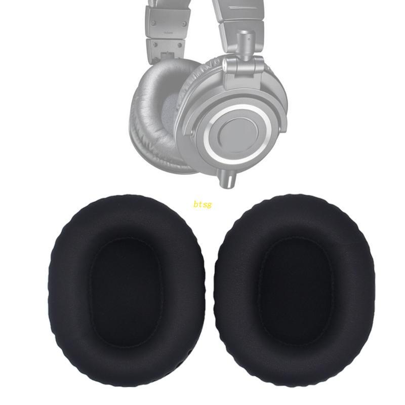 Bt 1pasang Earpads Sponge Cover Ear Pads Cushion Untuk Headset Gaming ATH-M70X M70