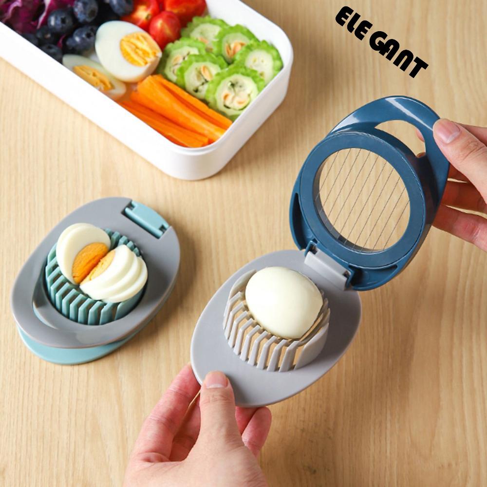 [Elegan] Egg Slicer Garnish Daging Masak Dapur Multifungsi Baking Splitter