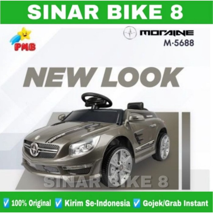 Mobilan Aki Anak Remote Control PMB 5688 MORAINE (NEW LOOK)