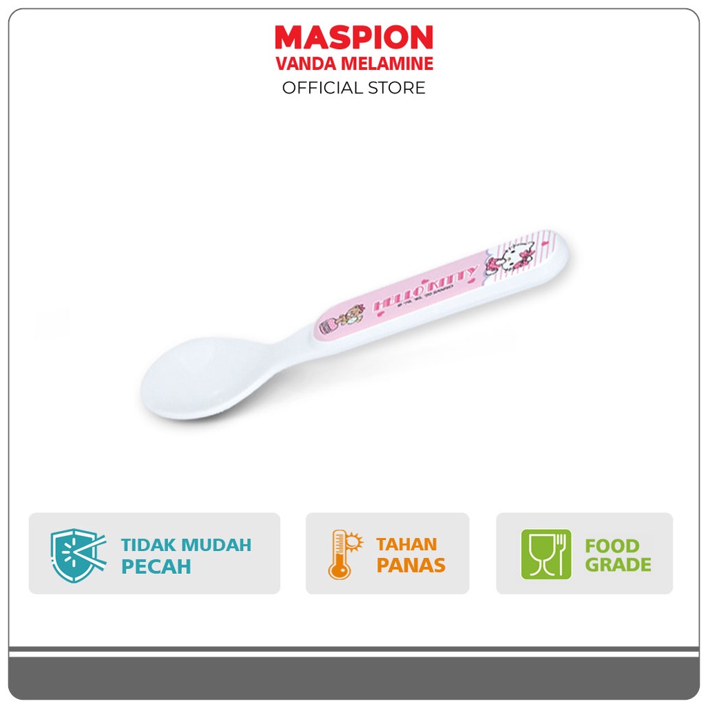 Maspion Vanda Melamin Sendok Bayi 164 HP 2 Pcs Hello Kitty