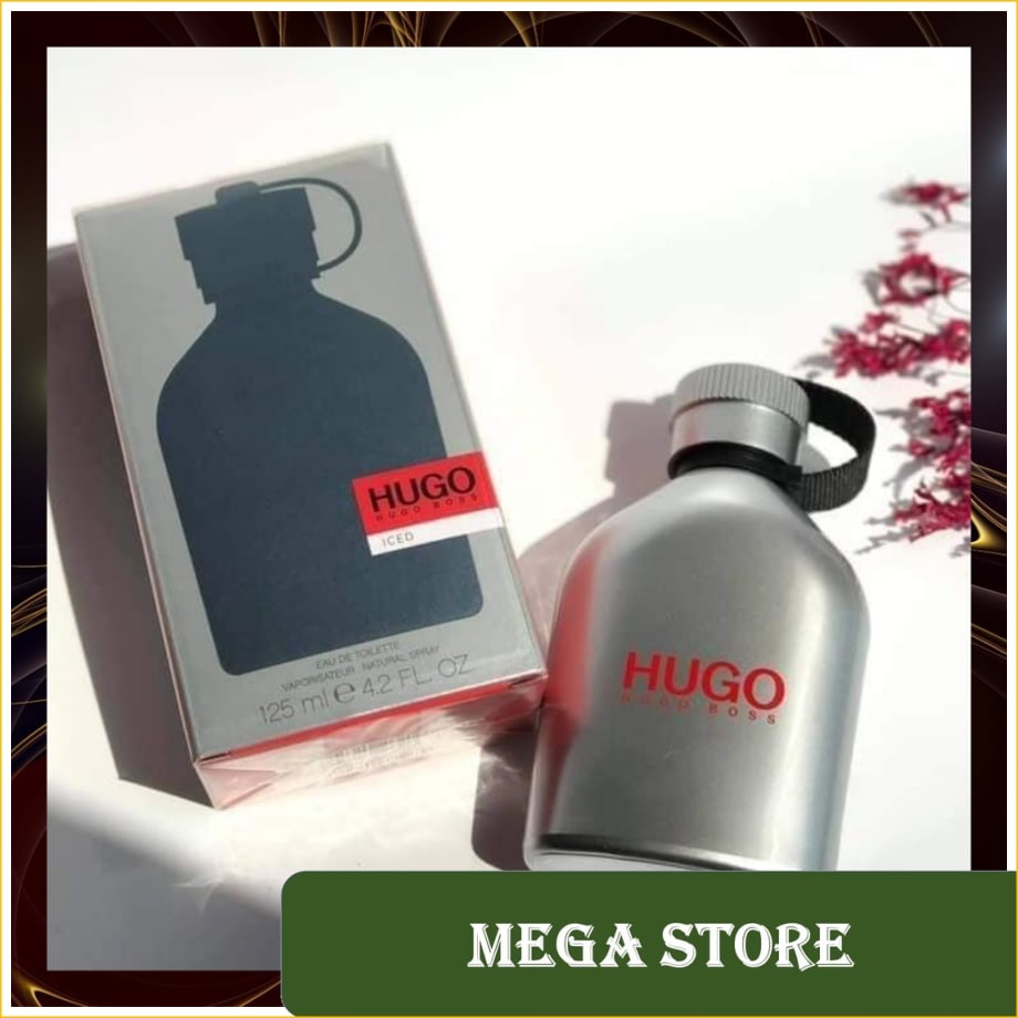 Parfum Original Hugo Boss Iced 125ml EDT for Men Asli