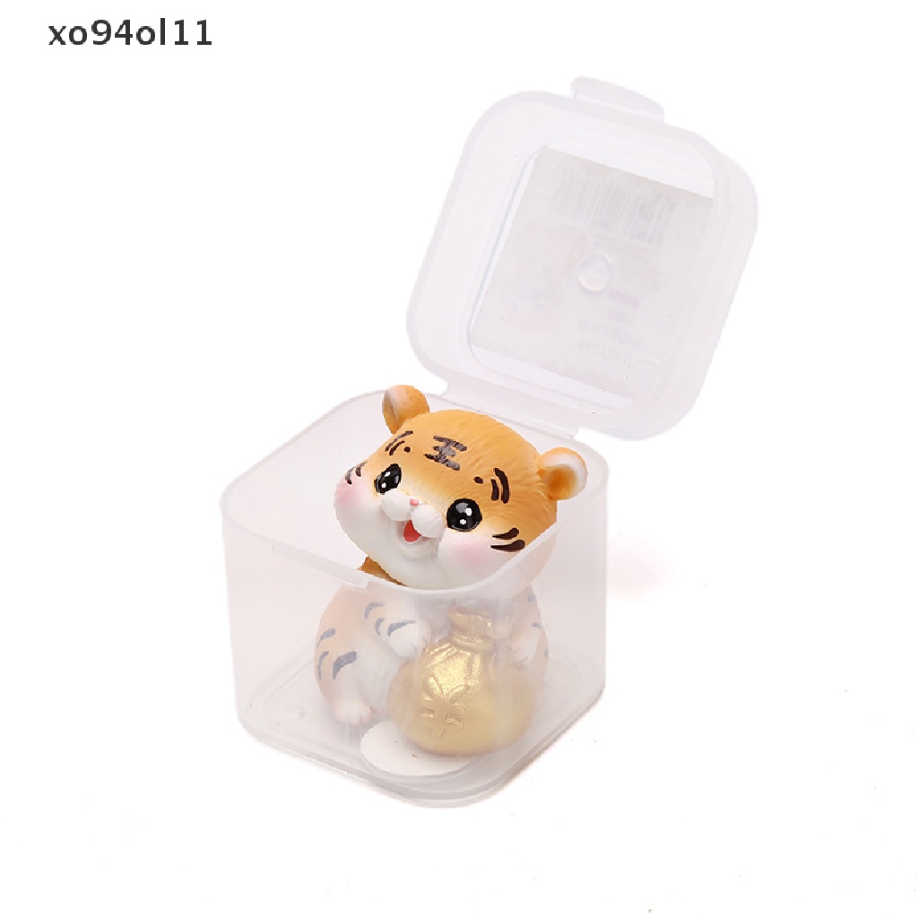 Xo Ornamen Dekorasi Patung Hewan Harimau Indah Lucu Home Decor Hadiah Ulang Tahun OL