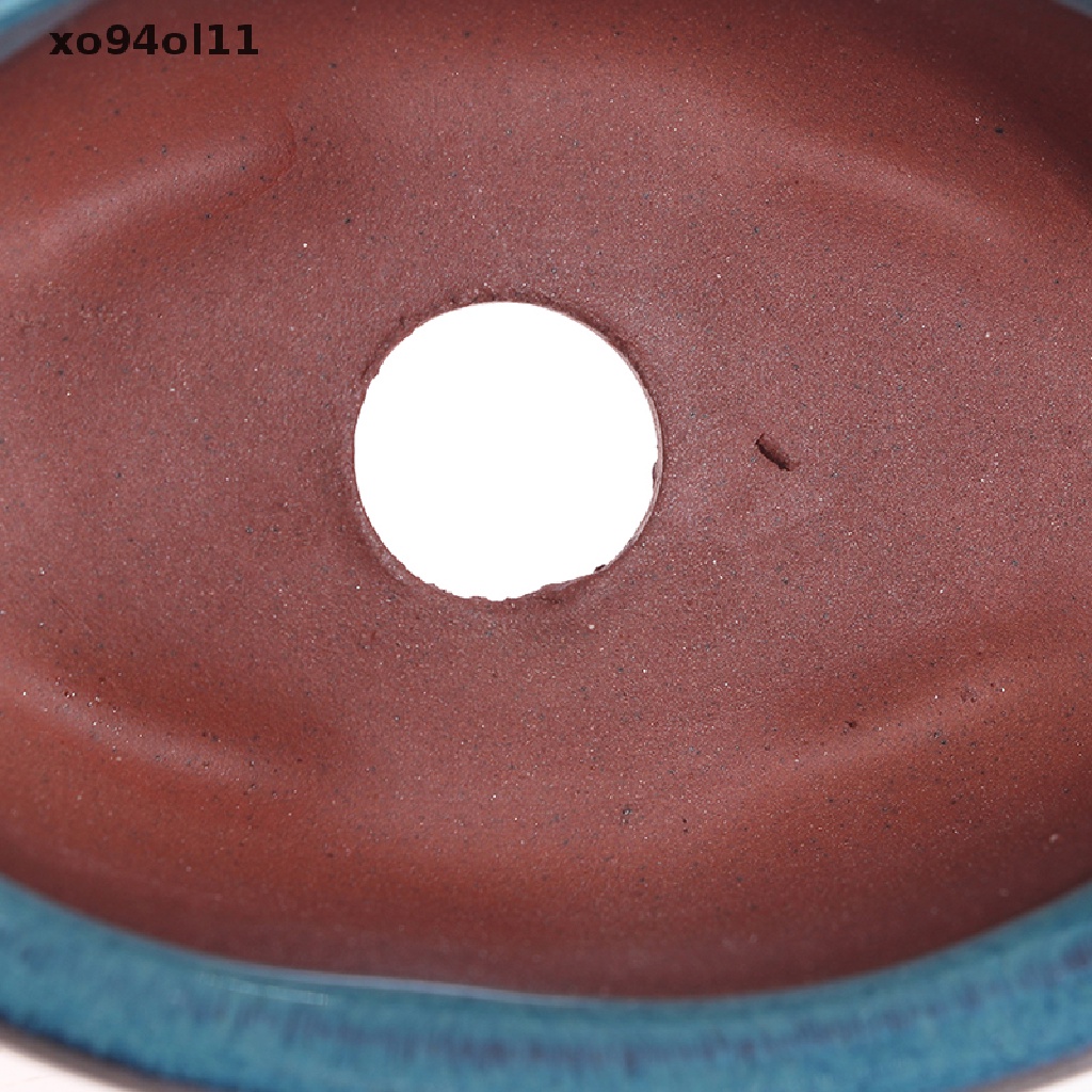 Xo 9.7 * 6.6 * 3.2 cm Baru Panci Bernapas Stoneware Pot Dengan Lubang OL