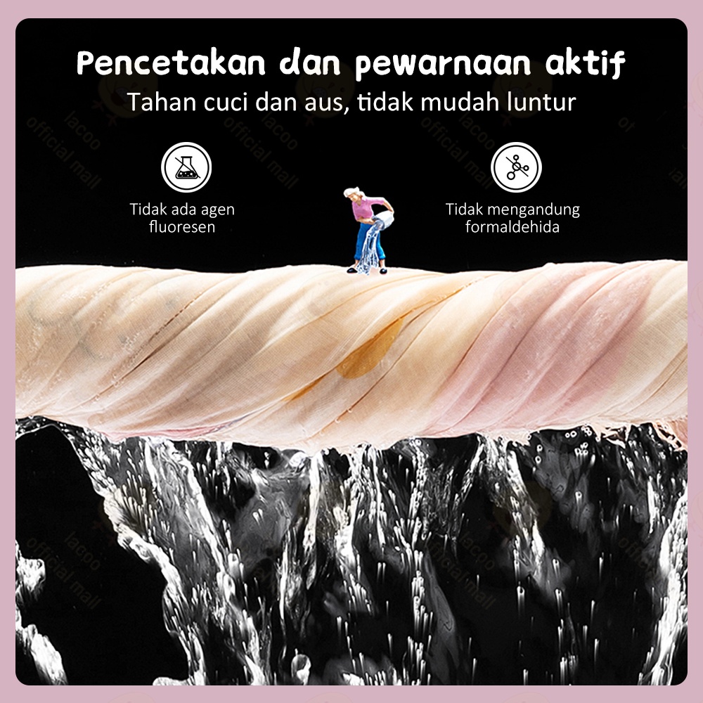 Lacoo Set baju tidur anak perempuan Piyama anak import Baju tidur piyama anak karakter