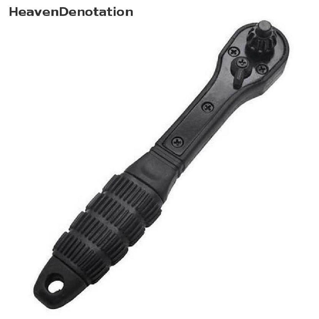 [HeavenDenotation] 2in1 Drill Chuck Ratchet Spanner Dua Arah Ratchet Cepat Dua Ujung HDV