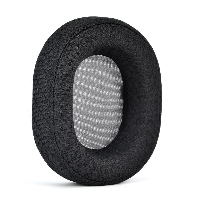Vivi Bantalan Telinga Mesh/Flanel Breathable Untuk HS55 Hs555 Headphone Sleeves Earmuff Ear Pads Efektif Mengisolasi Earcup Kebisingan