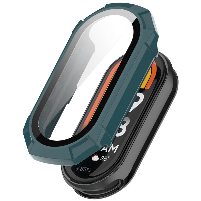 Cre Watch Bumper-Protective Case Pelindung Layar Untuk Mi-Band8 Tahan Debu Hard-Shell