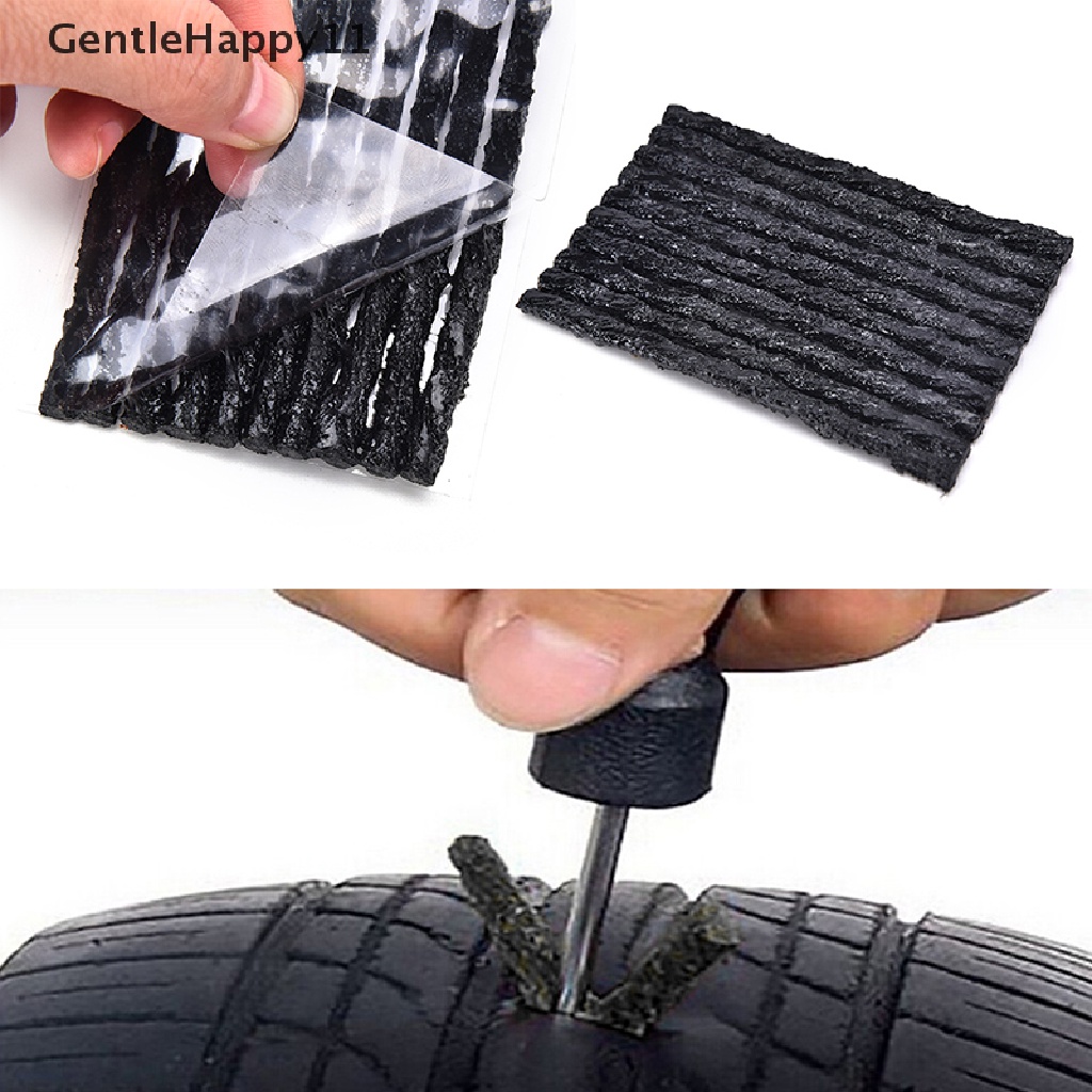 Gentlehappy 100x Tubeless Tire Tyre Repair Kit Strips Plug Mobil Bersepeda Sepeda id