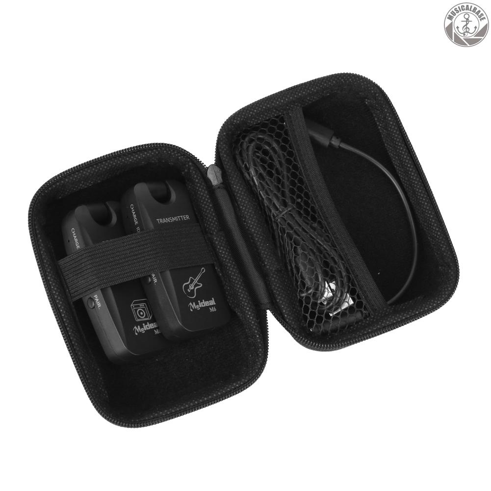 [Penawaran Spesial] Wireless Guitar System Electric Guitars Transmitter and Receiver Set Built-in Baterai Isi Ulang Gitar Wireless System