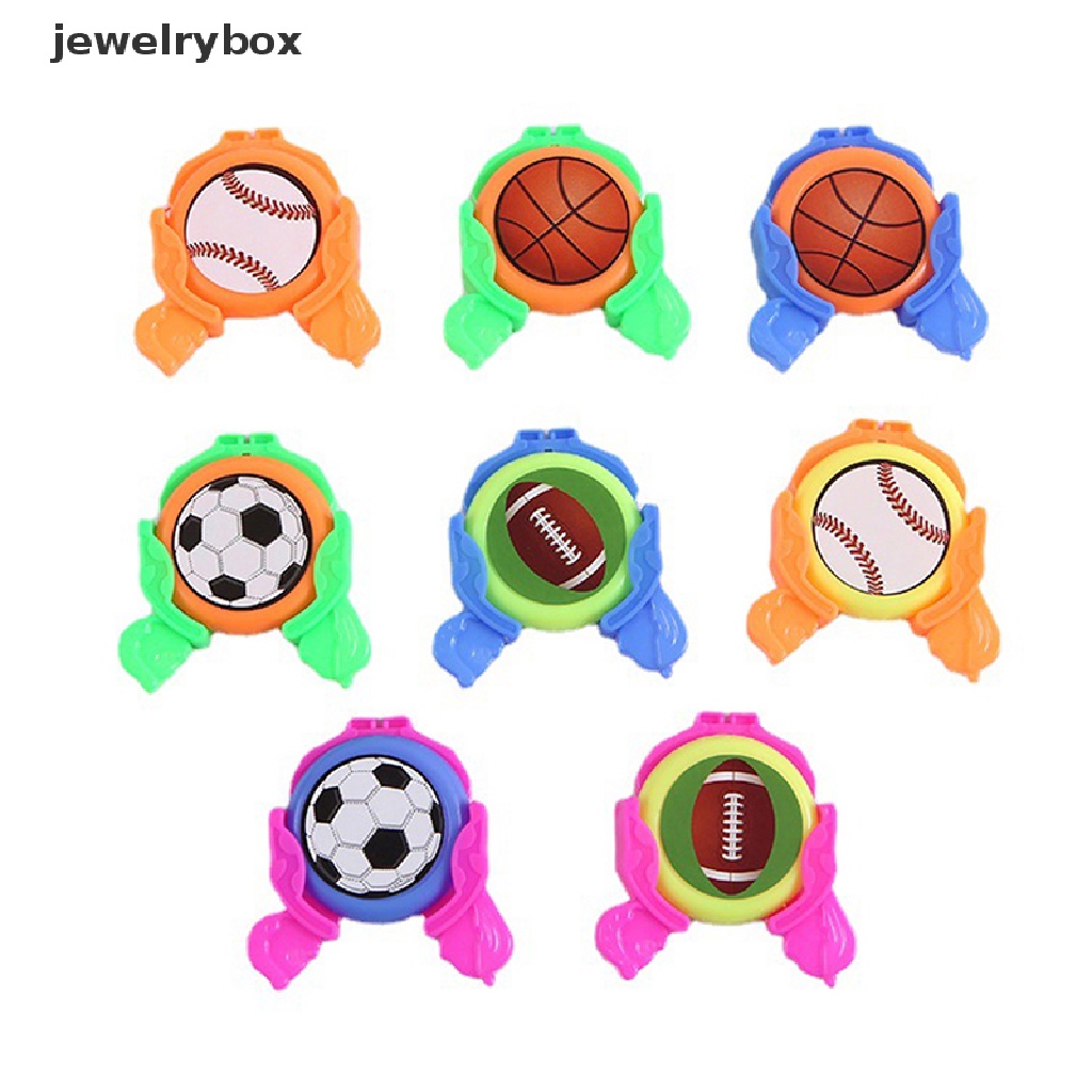 [jewelrybox] 5pcs Mainan Peluncuran Frisbee Sepak Bola Mainan Lalat Untuk Anak-Anak Butik Permainan Luar Ruangan