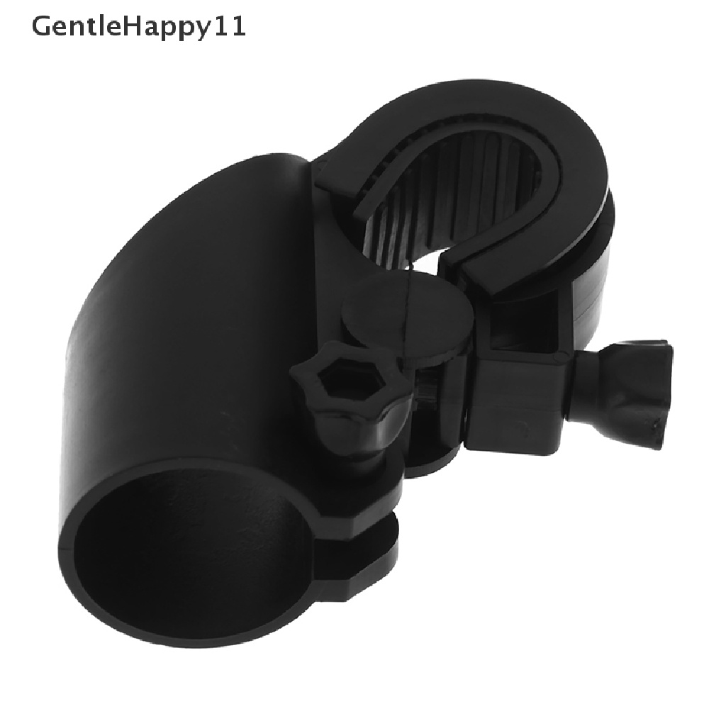 Gentlehappy Cycling Grip Mount Senter LED Torch Jepit Clip Sepeda Light Holder id