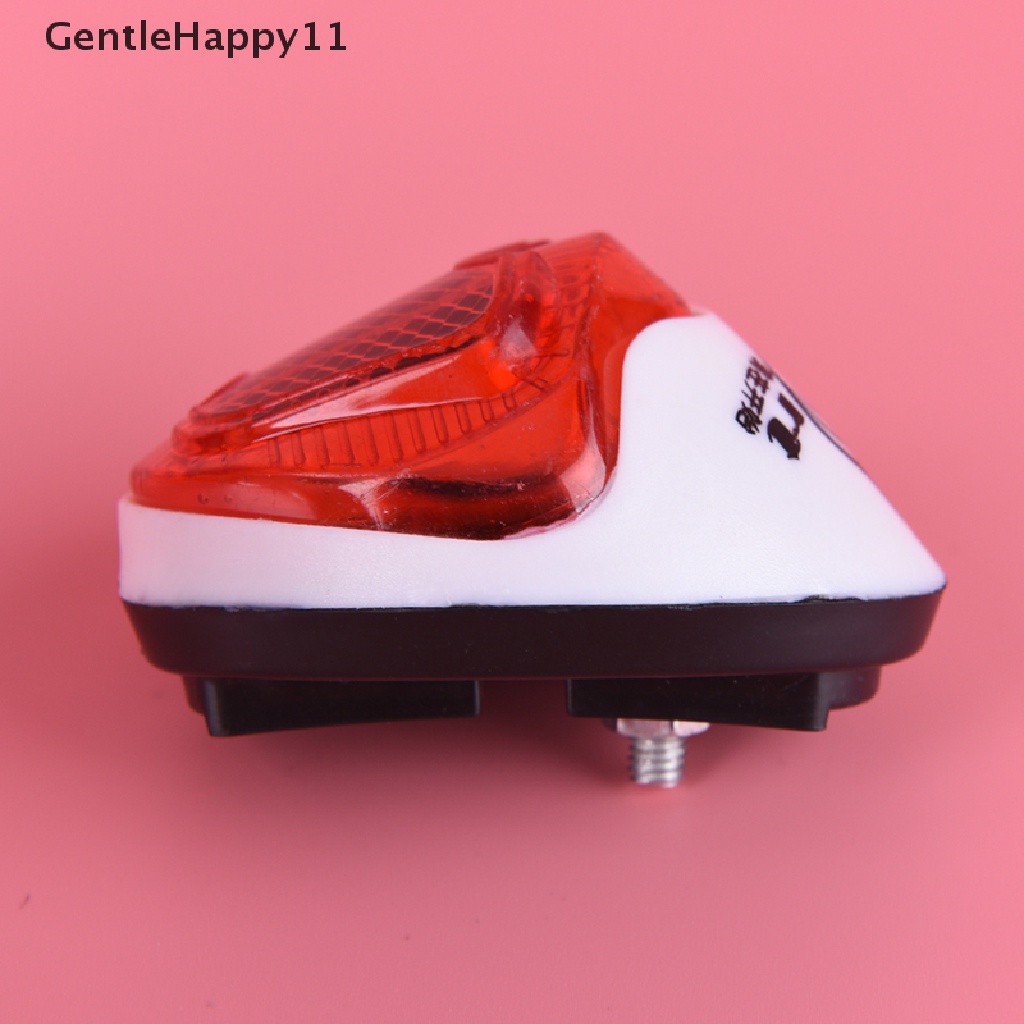 Gentlehappy Bicycle Sepeda Spakbor Belakang Safety Warnning Reflektor Tail Cycling Warning Light id