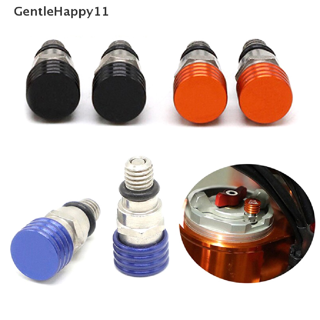 Gentlehappy 1pasang M4/WP Fork Air Bleeder Valves Penyerapan Shock Air Release Screw Katup Pelepas Udara Untuk Dimodifikasi Motor Off-Road KTM id