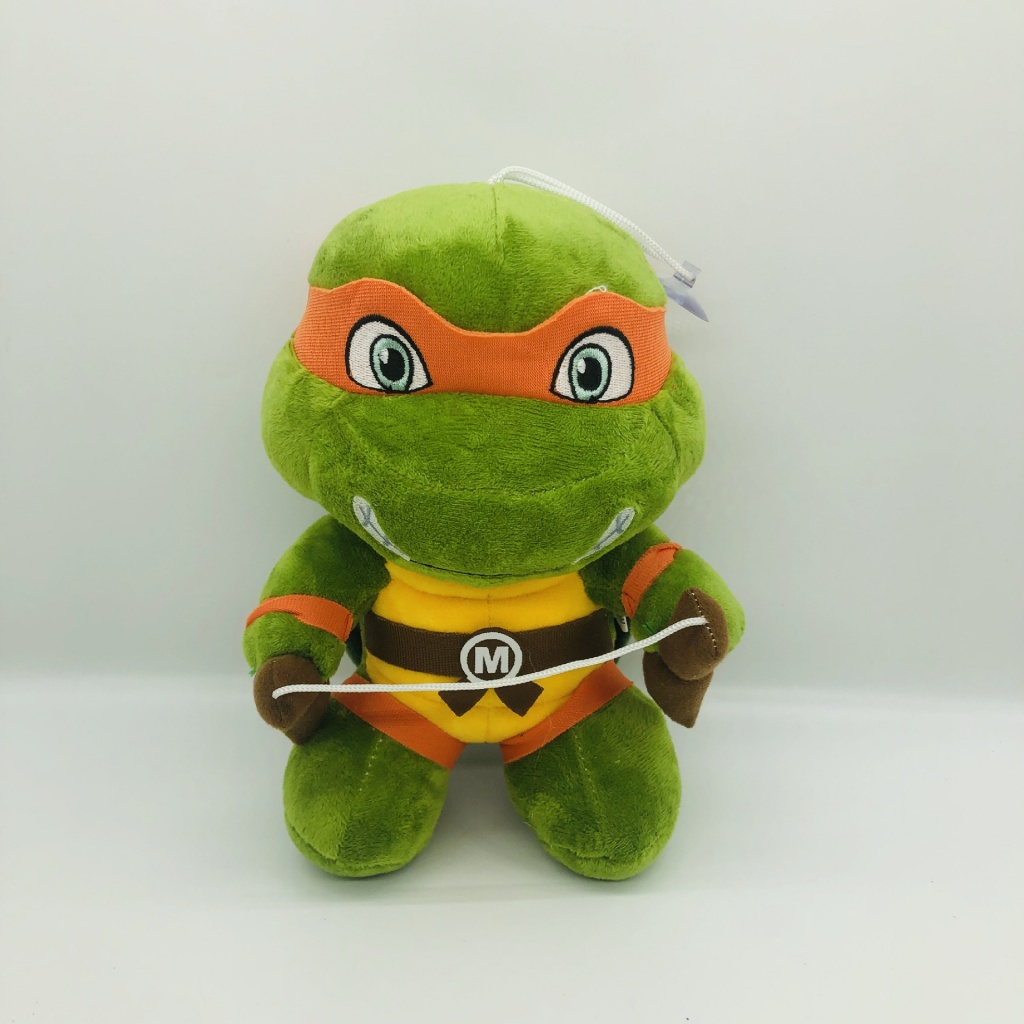 Kawaii Plush Toy Ninja Turtles Leonardo Donatello Boneka Anime Karakter Anime Raffaele Mikey Boneka Mainan Anak