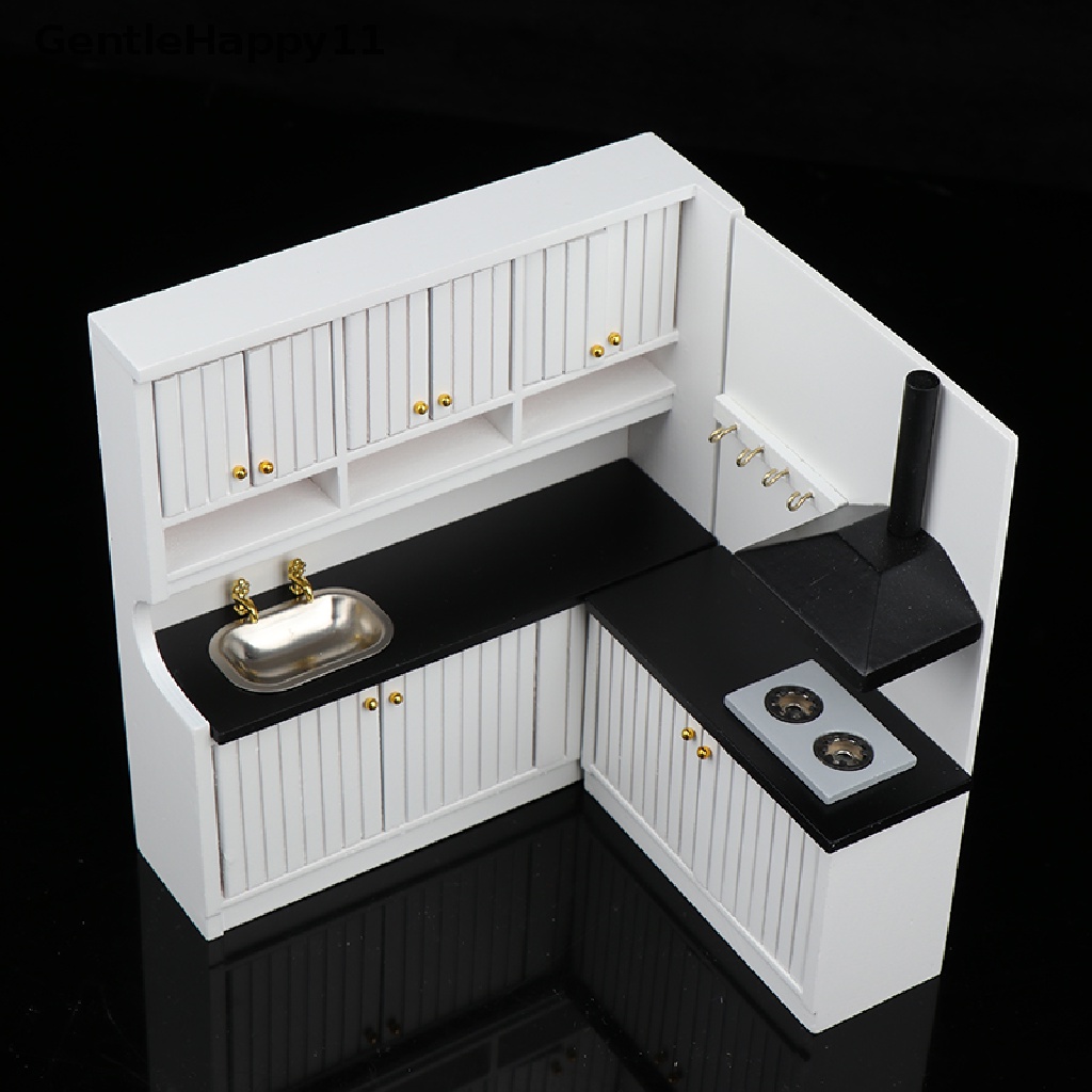 Gentlehappy 1:12rumah Boneka Miniatur Kitchen Set Model Aksesoris Furniture Mainan id