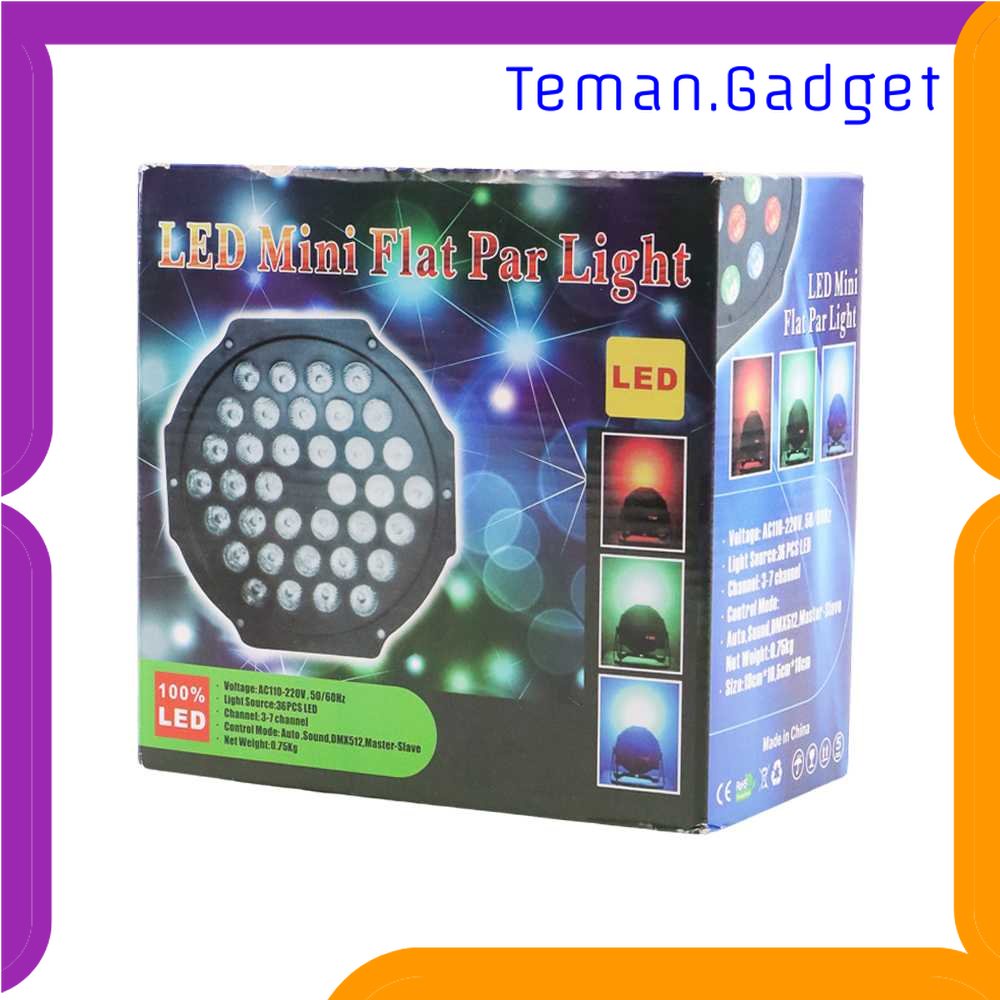 TG - LMP Alien Lampu Sorot LED RGB Spotlight DMX Port 40W 240V - AL36