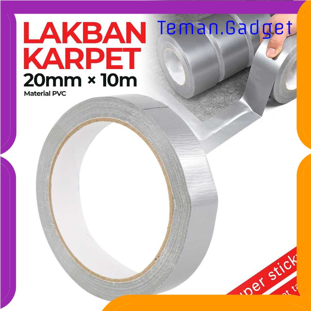 TG - ATK NiceLiving Lakban Karpet Super Sticky Cloth Floor Duct Tape 10 Meter - NL20