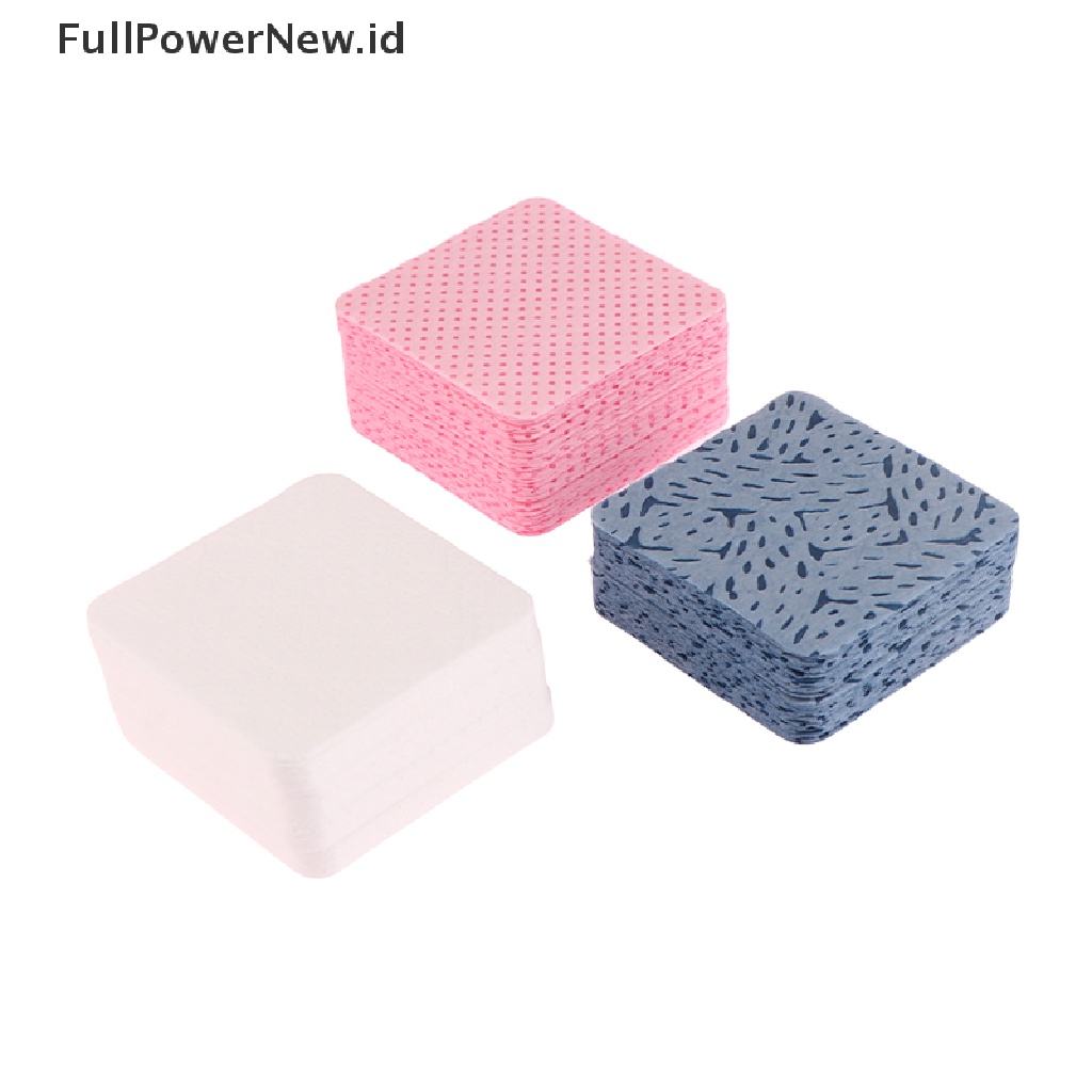 Power 200pcs Wipes Paper Cotton Eyelash Glue Remover Lap Mulut Lem Botol ID