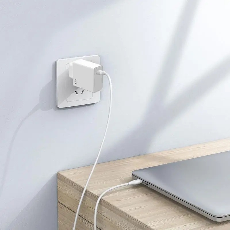 As/eu/uk Plug 67W USB Port Fast Charger Untuk Ponsel Xiaomi/Charger Tablet Tahan Lama Tahan Lama/Telepon Serbaguna Adaptor Pengisian Headphone