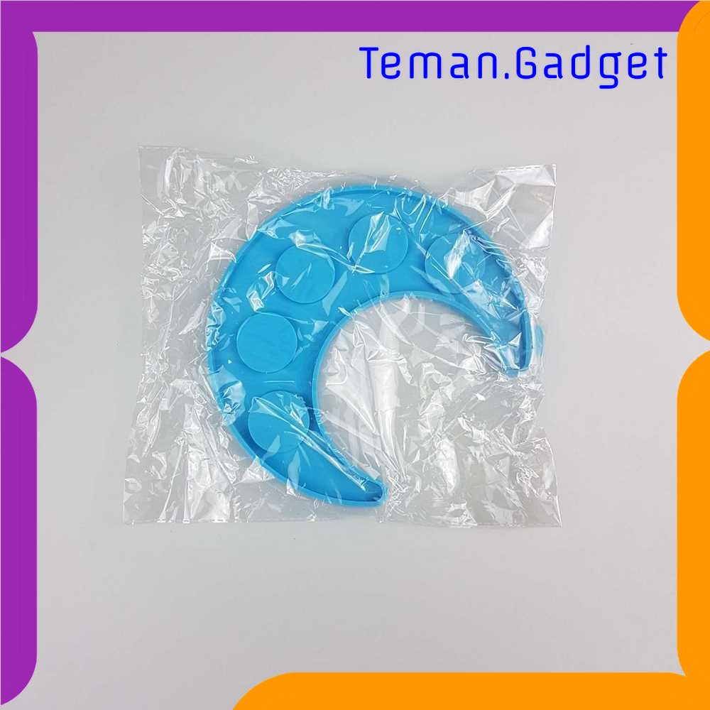 TG - DPR Xiyo Cetakan Tempat Lilin Resin Silicone Mold Model Bulan - 5042