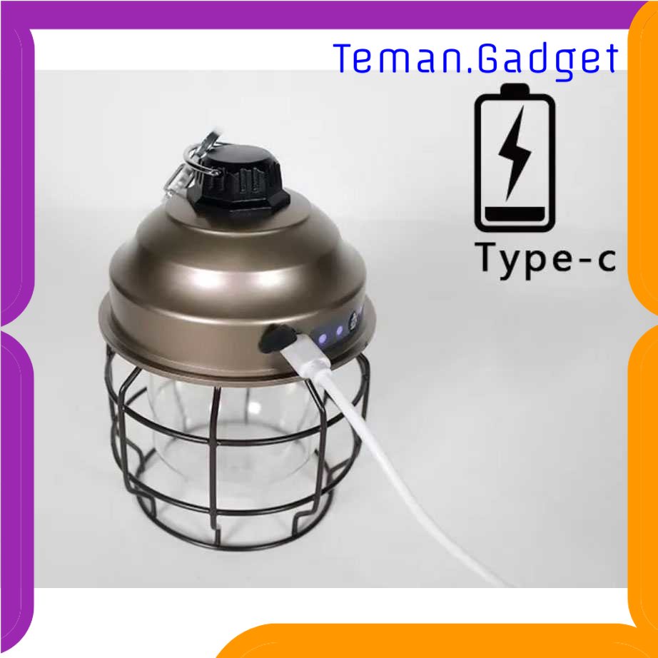 TG - OLR RDE Lampu LED Camping Lentera Gantung Waterproof 3 In 1 3600mAh - KJ-130