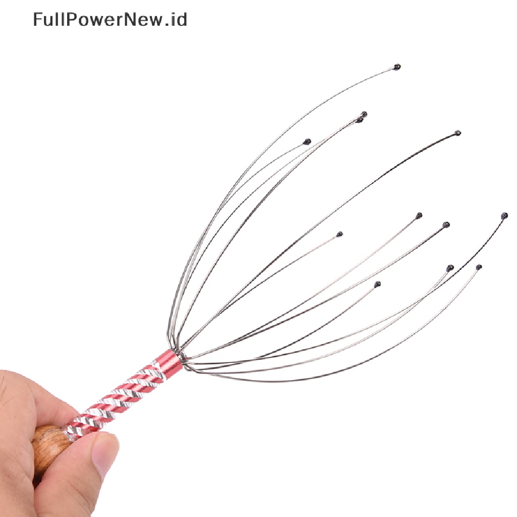 Power 2pcs Gurita Pemijat Santai Kulit Kepala Pinggang Leher Perawatan Kecantikan &amp; Kesehatan ID