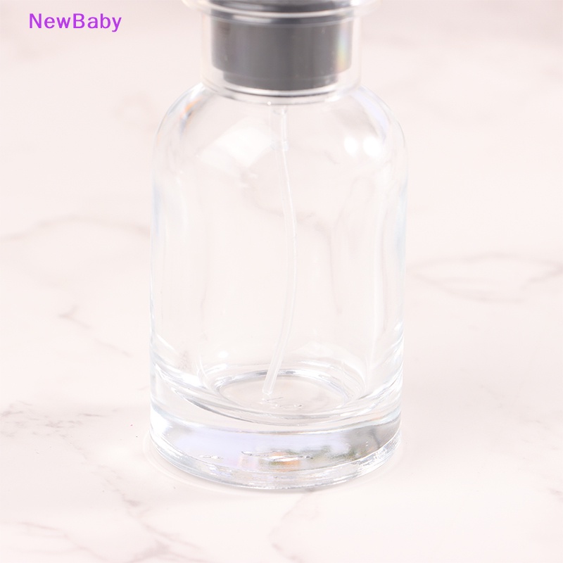 Newbaby 1Pc 30ml Travel Botol Misty Kosong Kaca Transparan ID