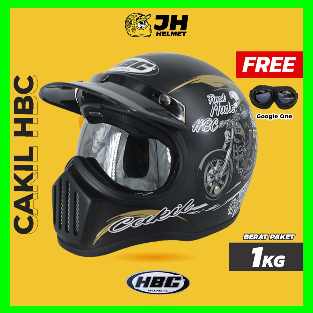 Cakil HBC 73 Black Doff &amp; Inner Cakil HBC Rainbow