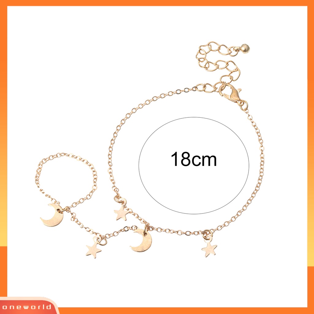 [EONE] Gelang Wanita Butterfly Link Sambung Perhiasan Adjustable Plated Bangle Untuk Pesta