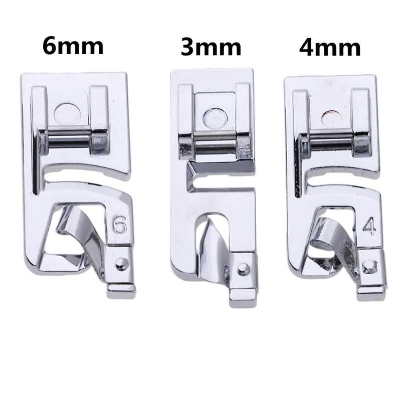 OZXHIXU Sepatu Mesin Jahit Set Hem Presser Foot 3 PCS - CYJ-33 ( Mughnii )