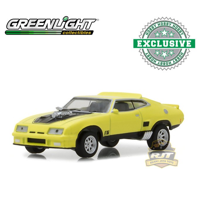 Greenlight 1:64 Exclusive 1973 FORD FALCON XB Yellow Kuning Diecast