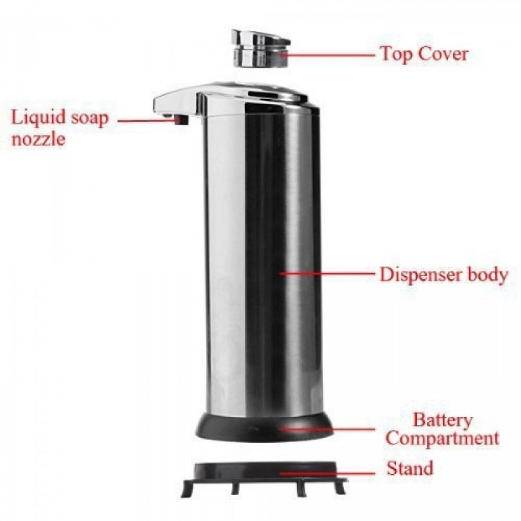 Svavo Stainless Steel Sensor Soap Dispenser  Sabun