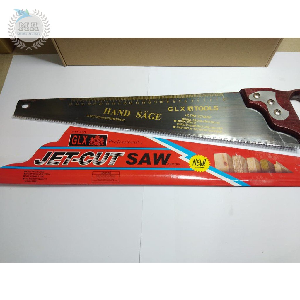 Hand saw Gergaji Kayu Manual Model Kinryu Gergaji Tangan Potong Belah