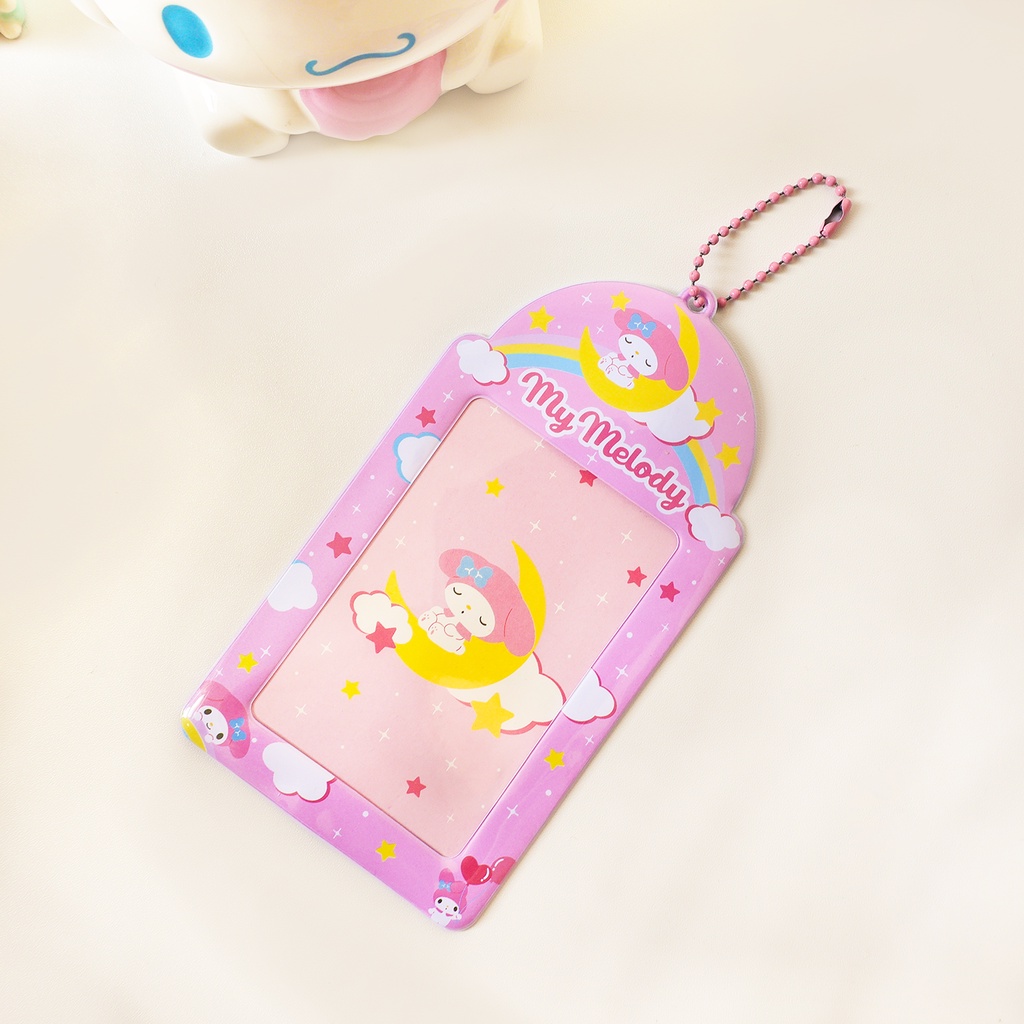 Galicici Sanrio Gaya Yang Sama Cloud Series Card Case/Kulomi Pochacco Tempat Penyimpanan Kartu Kecil/Student Card ID Protection Case