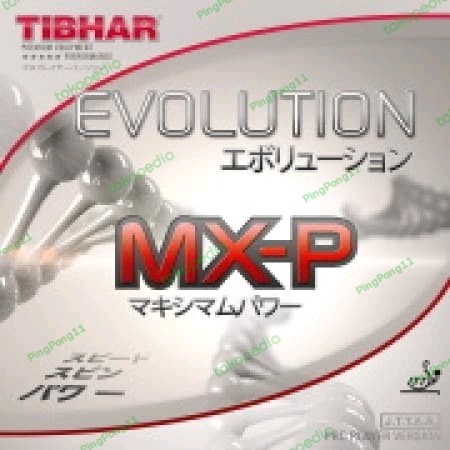 Tibhar Evolution MX-P MXP - Karet Rubber Tenis Meja Pingpong - Merah 1.9-2.0mm